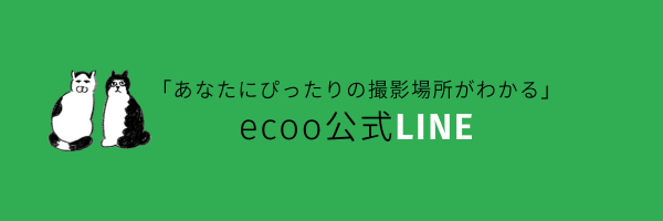 写真だけの結婚式ecoo,フォトウエディング,公式ライン